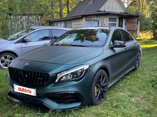 2016 Mercedes-Benz CLA AMG 45 AMG I (C117, X117) Рестайлинг, белый, 2700000 рублей, вид 1