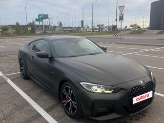 2021 BMW 4 серии 420i G22, G23, G26, чёрный, 5600000 рублей, вид 2