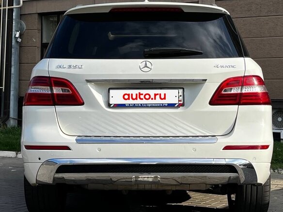 2012 Mercedes-Benz M-Класс 350 III (W166), белый, 2600000 рублей - вид 6