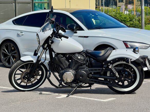 2013 Yamaha XV950 Bolt, белый, 560000 рублей - вид 7