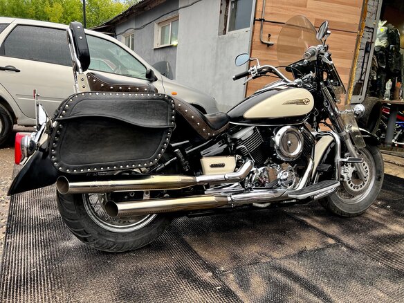 2006 Yamaha XVS1100, чёрный, 523000 рублей - вид 4