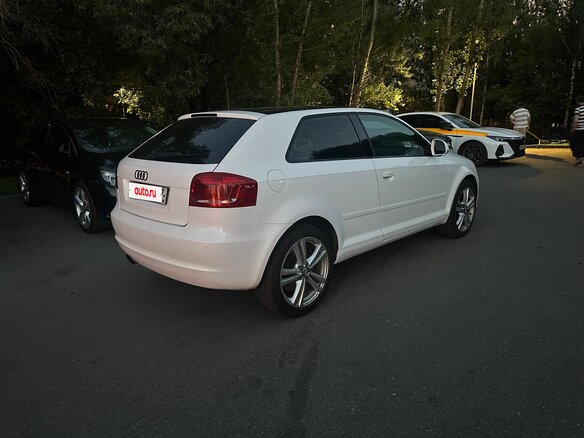 2008 Audi A3 II (8P) Рестайлинг 2, белый, 720000 рублей - вид 3
