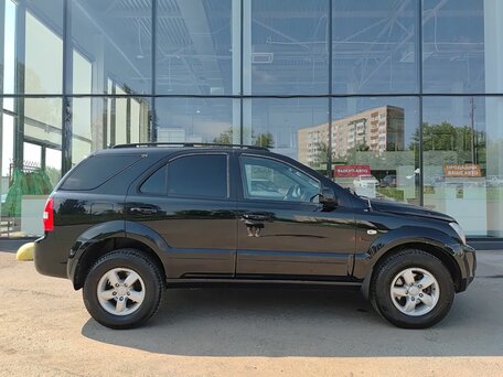 2007 Kia Sorento I Рестайлинг, чёрный, 635000 рублей, вид 4