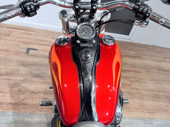 2012 Harley-Davidson Dyna Wide Glide, красный - вид 18
