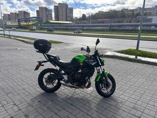 2020 Kawasaki Z 650, зелёный, 680000 рублей, вид 5