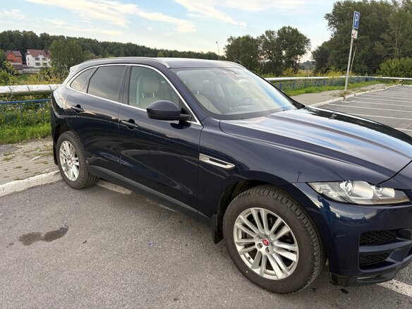 2017 Jaguar F-Pace I, синий, 2600000 рублей - вид 5