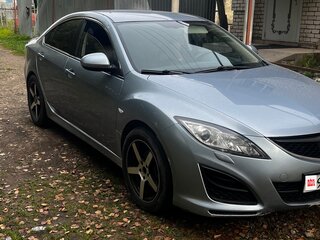 2009 Mazda 6 II (GH) Рестайлинг, голубой, 700000 рублей, вид 4
