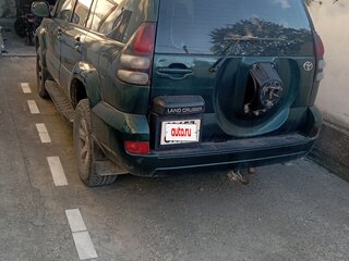 2003 Toyota Land Cruiser Prado 120 Series, зелёный, 1500000 рублей, вид 2