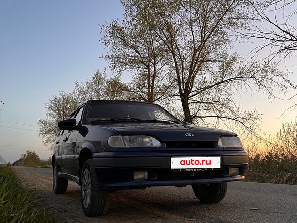 2007 Lada (ВАЗ) 2114, синий, 200000 рублей - вид 3