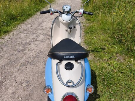 2007 Yamaha Vino 50, голубой, 75000 рублей, вид 3