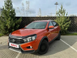 2020 Lada (ВАЗ) Vesta SW Cross I, оранжевый, 1100000 рублей, вид 1