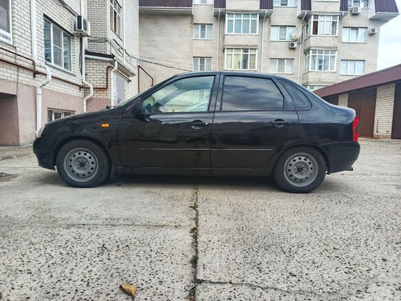 2010 Lada (ВАЗ) Kalina I, чёрный, 265000 рублей - вид 5