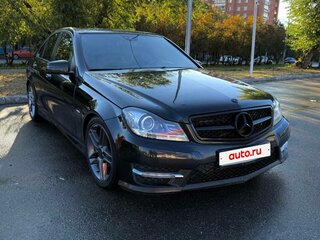 2011 Mercedes-Benz C-Класс 180 BlueEFFICIENCY III (W204) Рестайлинг, чёрный, 1150000 рублей, вид 2