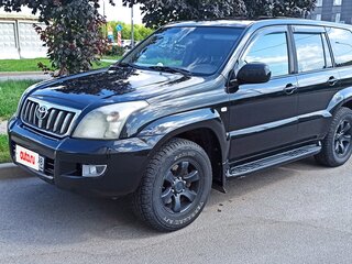 2007 Toyota Land Cruiser Prado 4-speed 120 Series Рестайлинг, чёрный, 1150000 рублей, вид 3