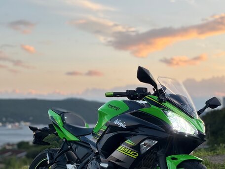 2017 Kawasaki Ninja 650, зелёный, 650000 рублей, вид 5