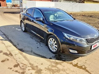 2014 Kia Optima III Рестайлинг, чёрный, 1200000 рублей, вид 1