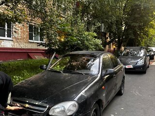 2008 Chevrolet Lanos I, чёрный, 85000 рублей, вид 1
