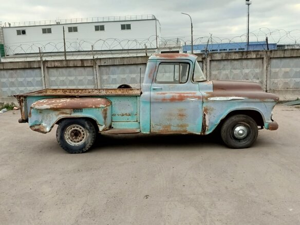 1957 Chevrolet Apache, голубой, 4228157 рублей - вид 2