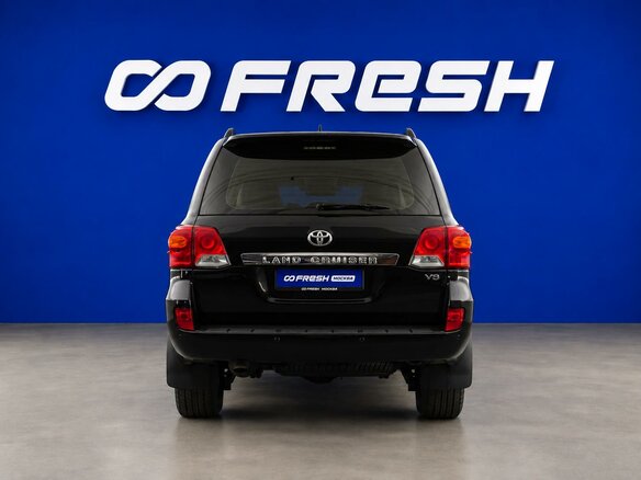 2013 Toyota Land Cruiser 200 Series Рестайлинг 1, чёрный, 4577088 рублей - вид 3