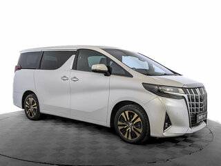 2021 Toyota Alphard III Рестайлинг, белый, 6385000 рублей, вид 3