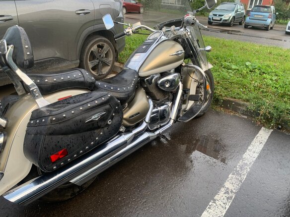 2008 Suzuki Boulevard C90, бежевый - вид 9