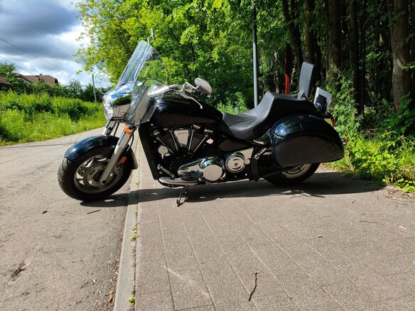 2004 Kawasaki VN2000 Vulcan, чёрный, 670000 рублей - вид 7