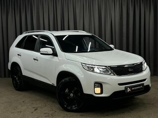 2017 Kia Sorento II Рестайлинг, белый, 1849888 рублей, вид 2