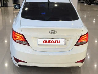2014 Hyundai Solaris I Рестайлинг, белый, 555000 рублей, вид 3