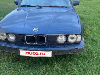 1989 BMW 5 серии 525i III (E34), синий, 320000 рублей, вид 1