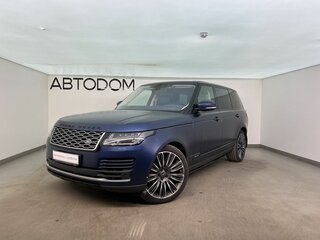 2019 Land Rover Range Rover Long IV Рестайлинг, синий, 6790000 рублей, вид 1
