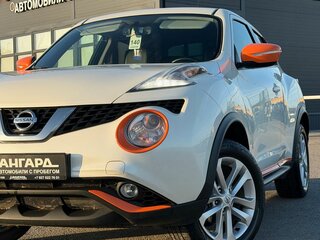 2015 Nissan Juke I Рестайлинг, белый, 1380000 рублей, вид 2