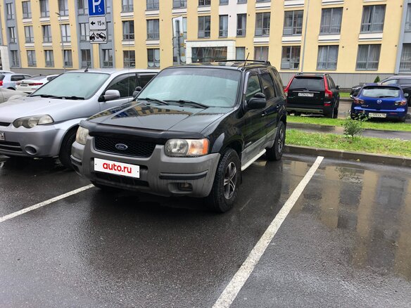 2001 Ford Escape I, чёрный, 360000 рублей - вид 1