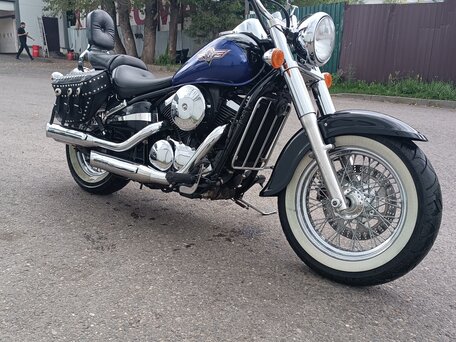 1996 Kawasaki VN800 Vulcan, чёрный, 355000 рублей, вид 3