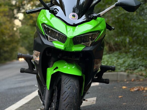 2019 Kawasaki Ninja 400, зелёный, 510000 рублей