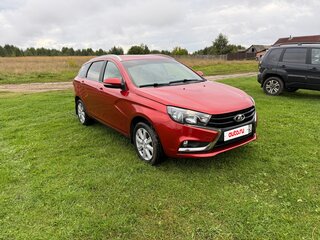 2021 Lada (ВАЗ) Vesta SW I, красный, 950000 рублей, вид 2