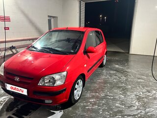 2004 Hyundai Getz I, красный, 290000 рублей, вид 2
