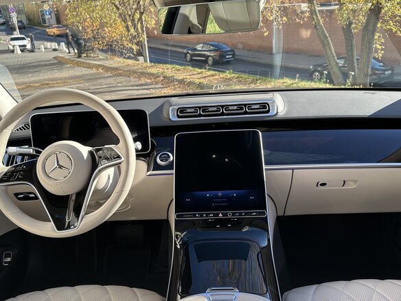 2023 Mercedes-Benz S-Класс 450 4MATIC VII (W223), золотистый, 15000000 рублей - вид 7