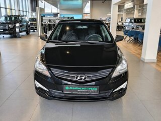 2016 Hyundai Solaris I Рестайлинг, чёрный, 1050000 рублей, вид 2
