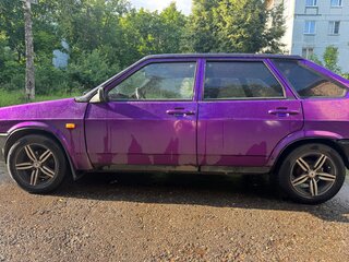 2001 Lada (ВАЗ) 21093i, фиолетовый, 144550 рублей, вид 4
