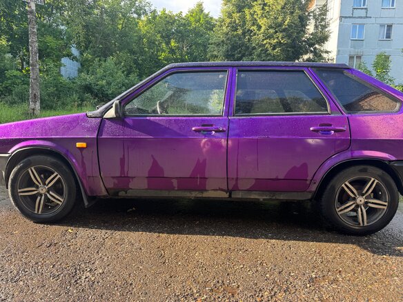 2001 Lada (ВАЗ) 21093i, фиолетовый, 139999 рублей - вид 3