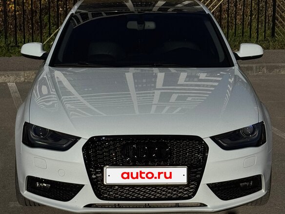 2015 Audi A4 IV (B8) Рестайлинг, белый, 1850000 рублей - вид 12