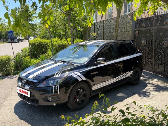 2008 Ford Focus II Рестайлинг, чёрный, 499000 рублей