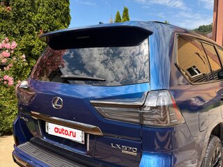 2019 Lexus LX 570 III Рестайлинг 2, синий, 11500000 рублей, вид 4