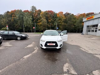 2014 Mitsubishi ASX I Рестайлинг, белый, 800000 рублей, вид 1