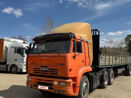 2004 КамАЗ 6460, оранжевый, 1000000 рублей, вид 3