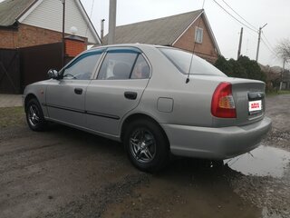 2008 Hyundai Accent ТагАЗ II, бежевый, 528000 рублей, вид 5