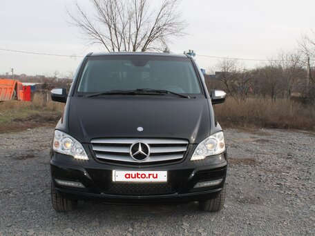 2011 Mercedes-Benz Viano Long L2 I (W639) Рестайлинг, чёрный, 2100000 рублей, вид 2