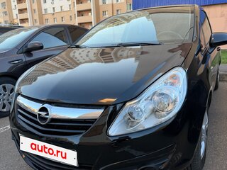 2007 Opel Corsa D, чёрный, 300000 рублей, вид 2