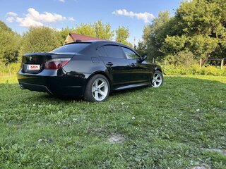 2007 BMW 5 серии 525d V (E60/E61) Рестайлинг, чёрный, 1350000 рублей, вид 5