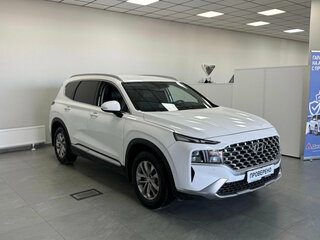 2021 Hyundai Santa Fe IV Рестайлинг, белый, 2800000 рублей, вид 3